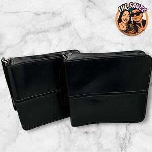 Targus Matrix 256 CD, DVD, Blu Ray, Video Game Storage Case Binder Zip Up